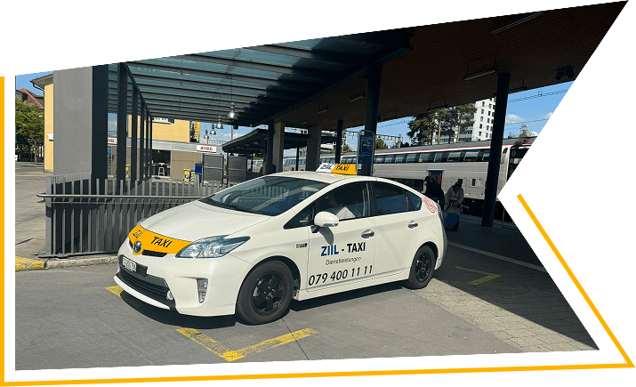 Bild von unserem Wagen am Bahnhof Kreuzlingen